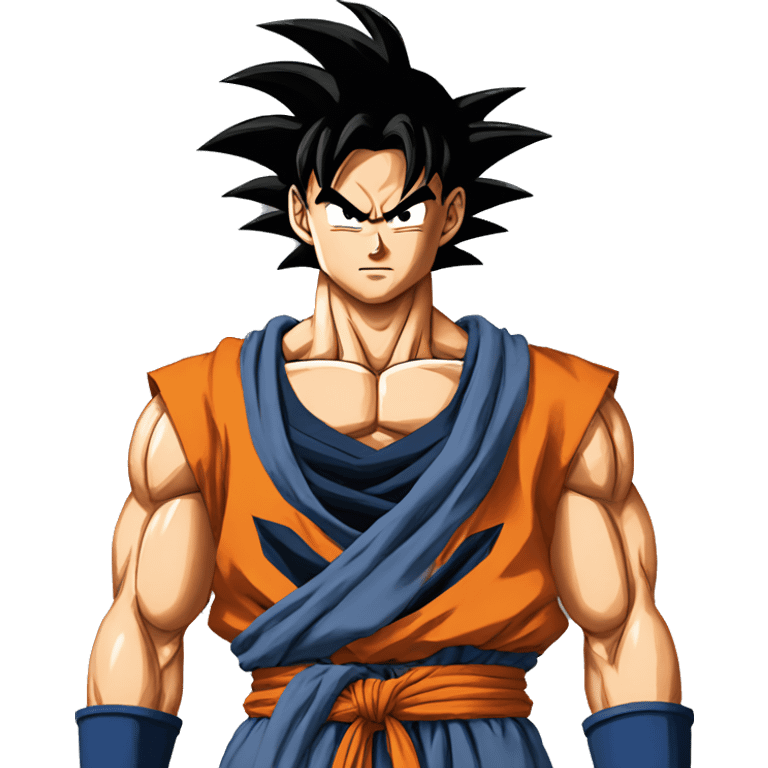 Goku from dragon ball z emoji