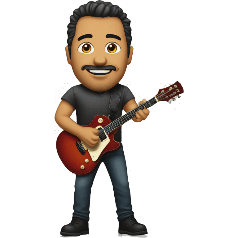 Eddie Ojeda and your guitar  emoji