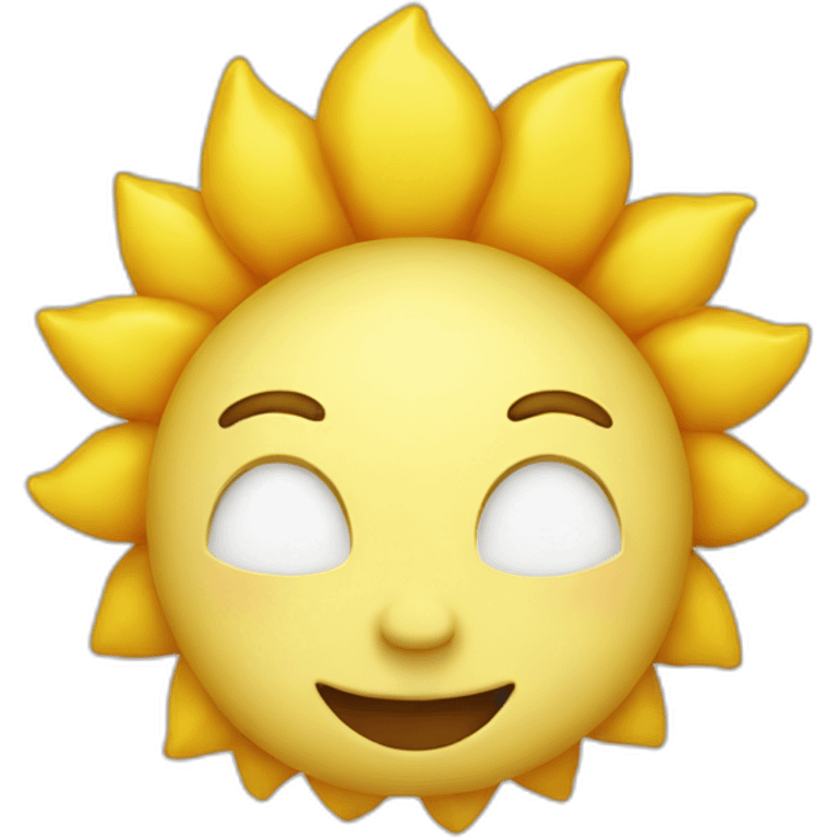 Soleil emoji