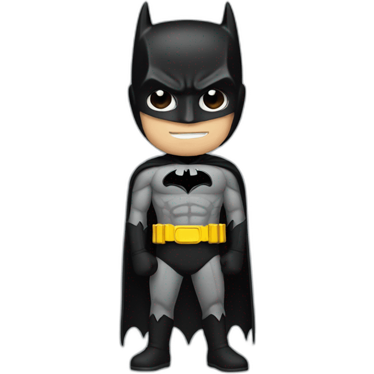 Batman standing position emoji