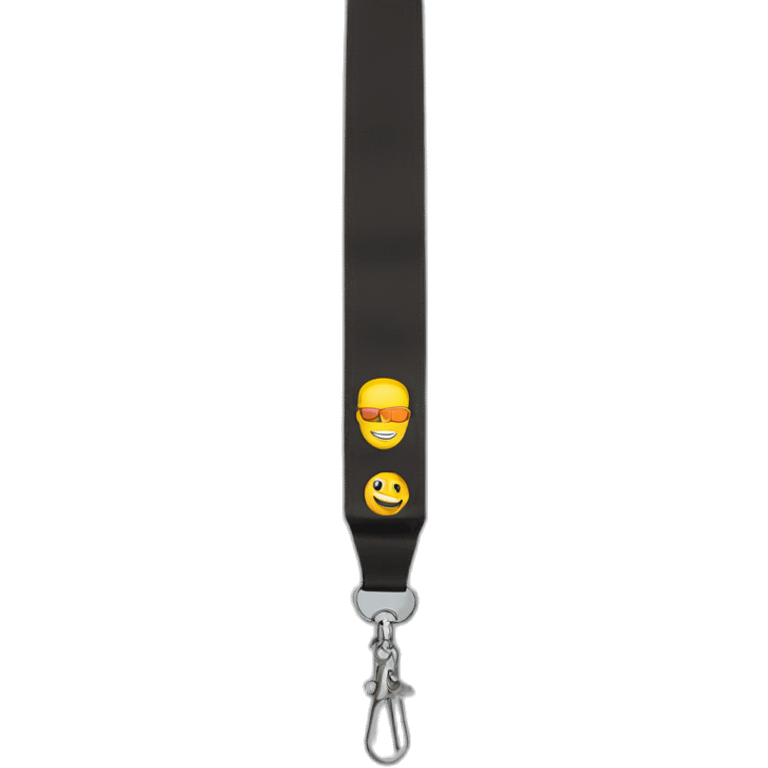 Cool lanyard emoji