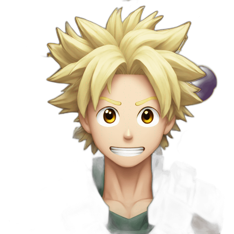 Bakugo my hero academia manga emoji