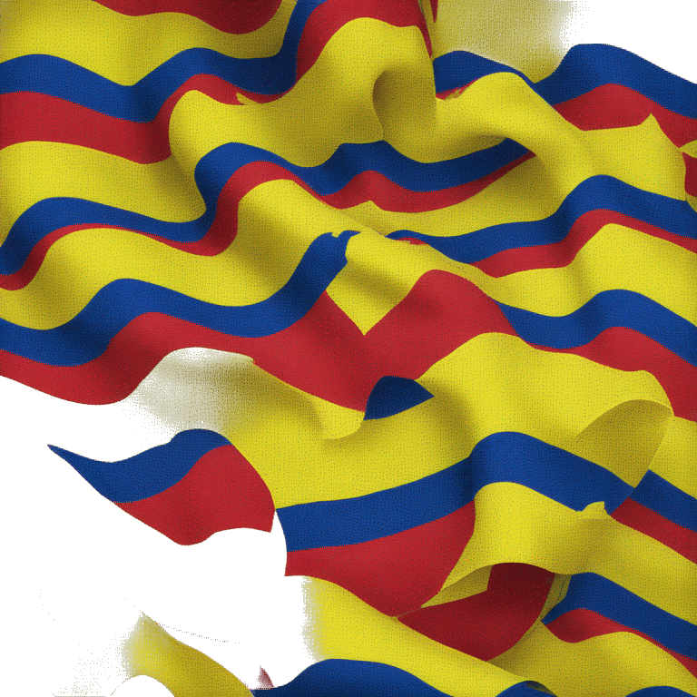 Bandera de Bucaramanga. emoji