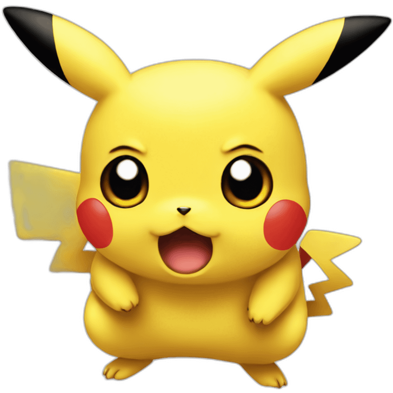 shocked pikachu emoji