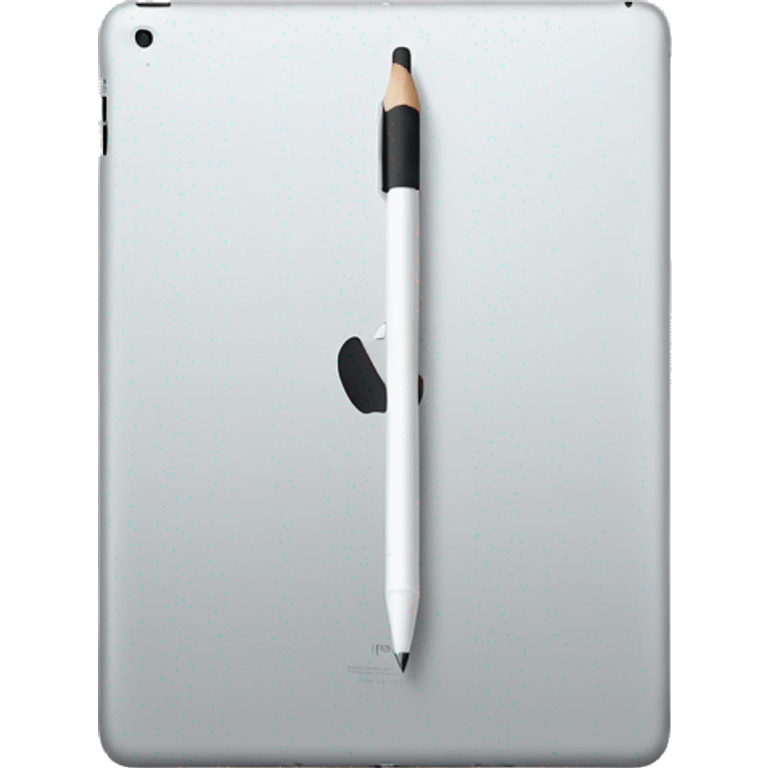 Ipad with Apple Pencil  emoji