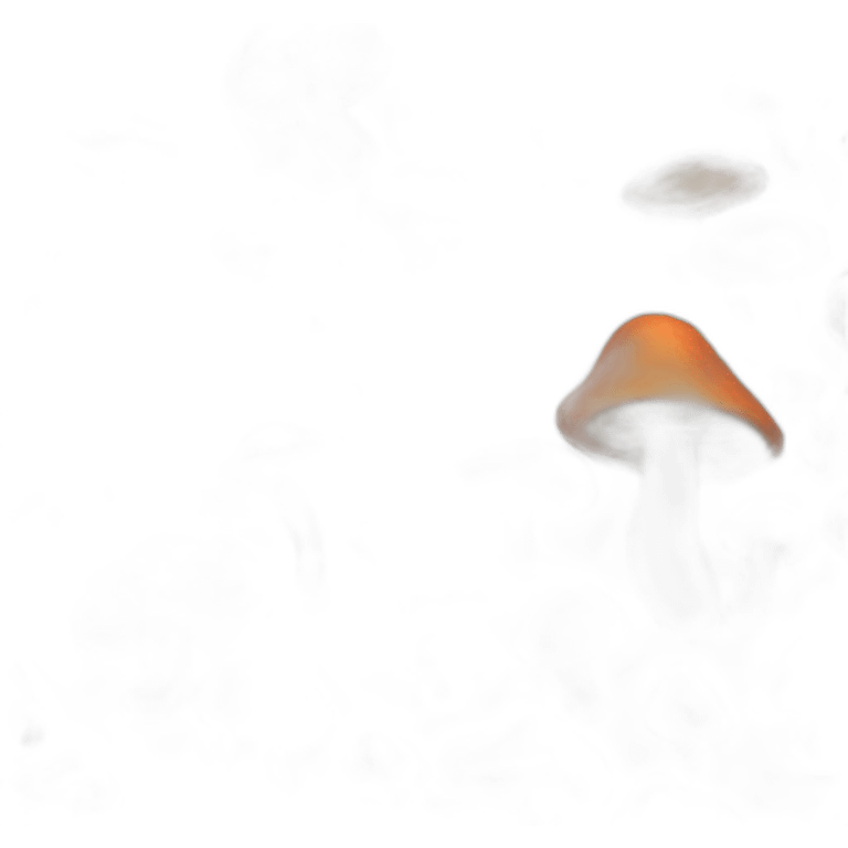 Mushroom-trippy emoji