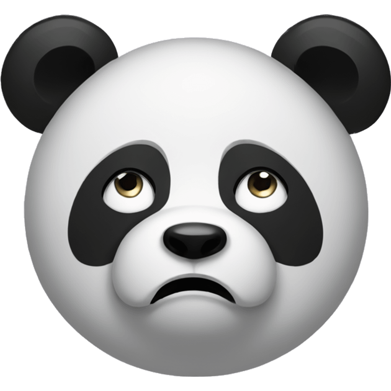 sad panda emoji