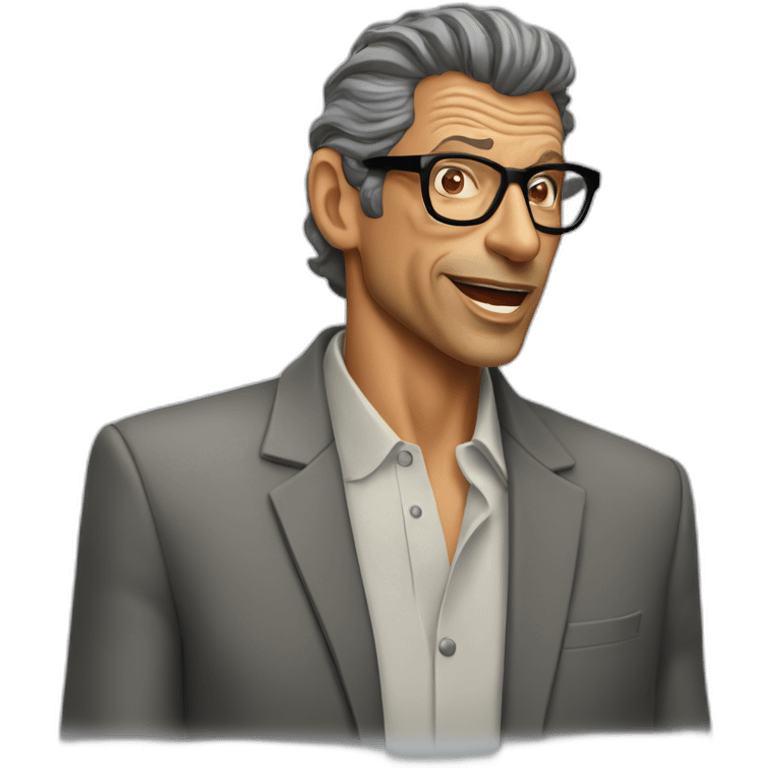 Jeff Goldblum emoji