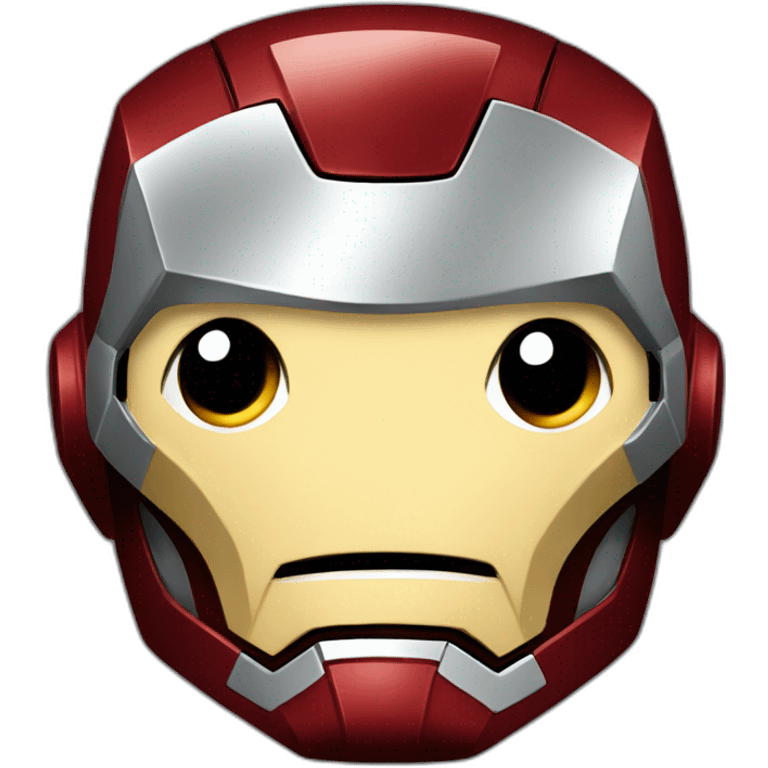 cute Iron man emoji