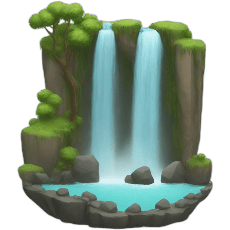 waterfall emoji