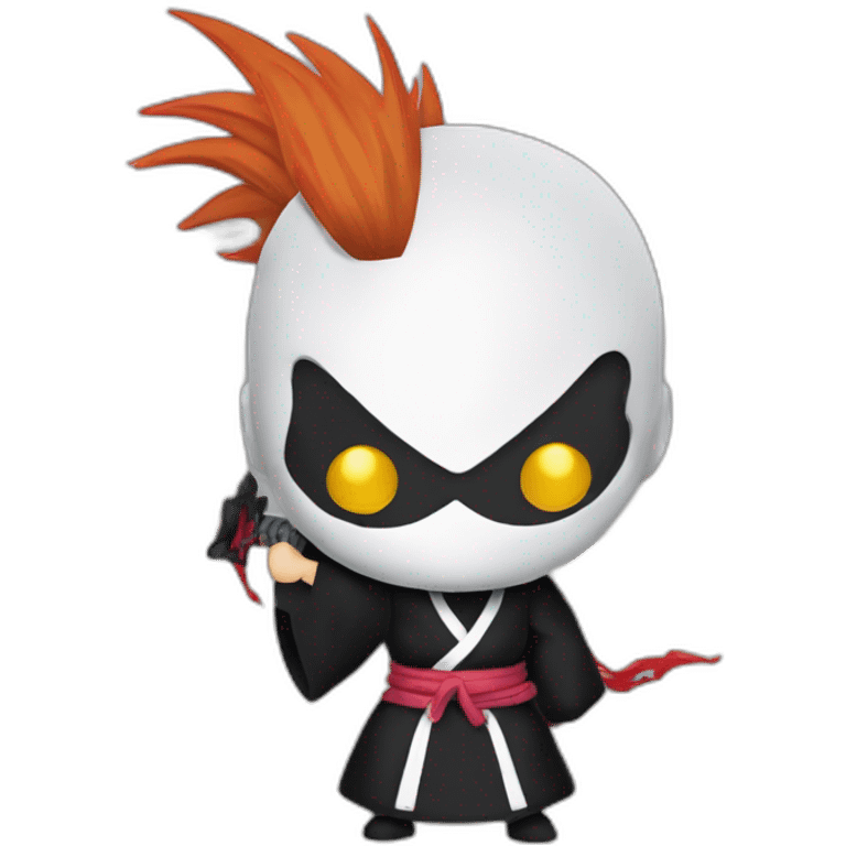 Kurosaki ichigo using bankai emoji