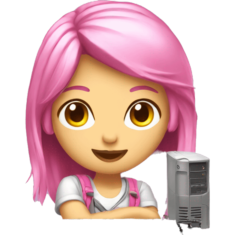 Girly gaming pc emoji