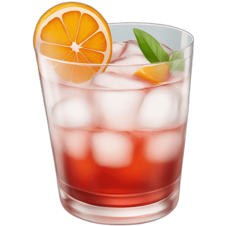 negroni short glass emoji