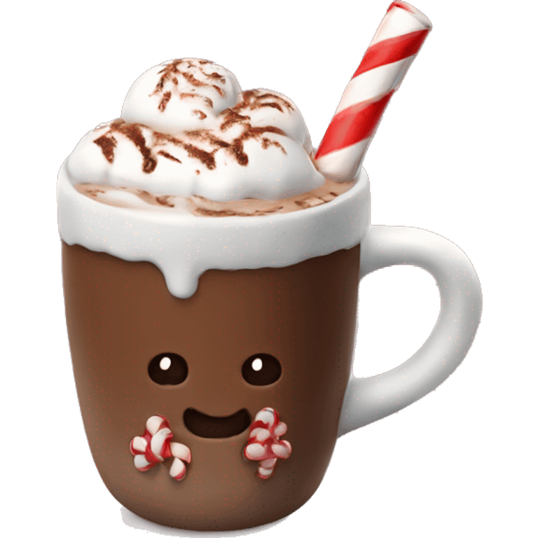 Christmas hot chocolate  emoji