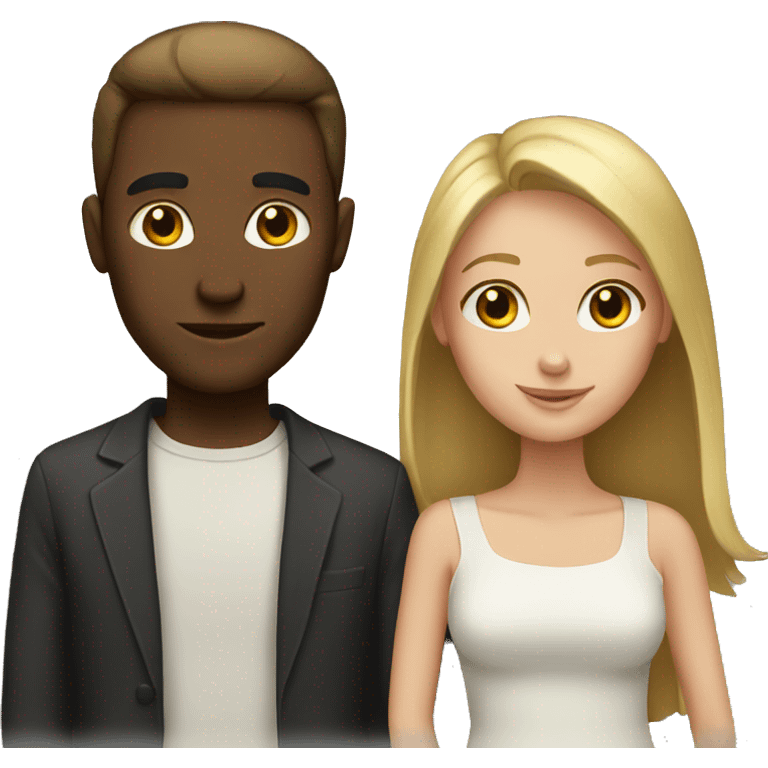 white couple emoji