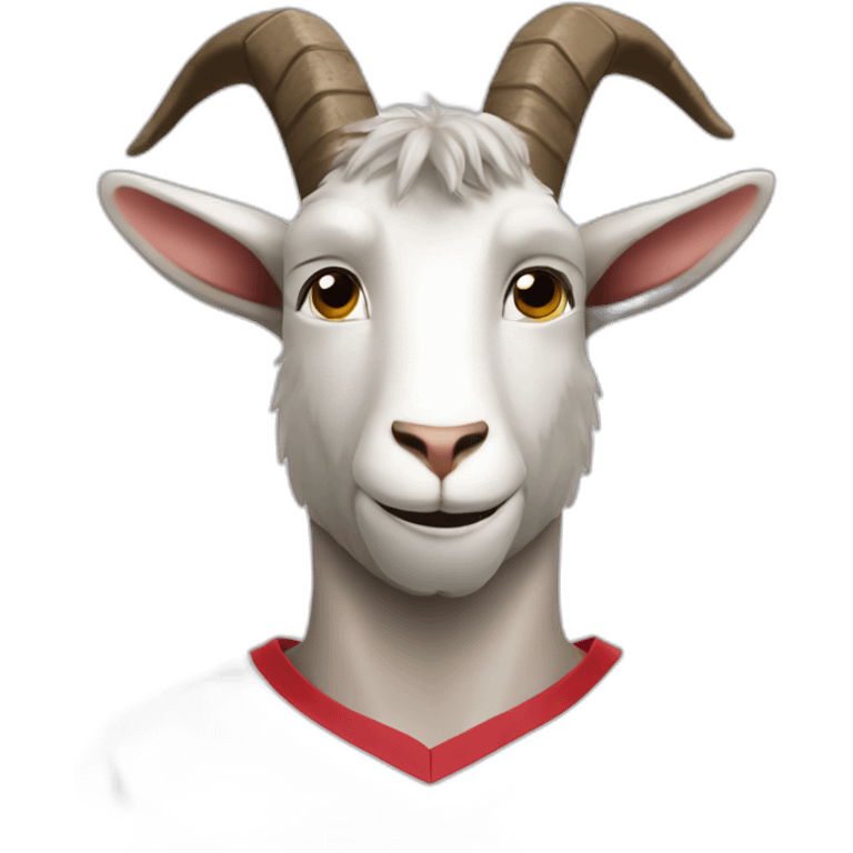 Goat face Messi  emoji