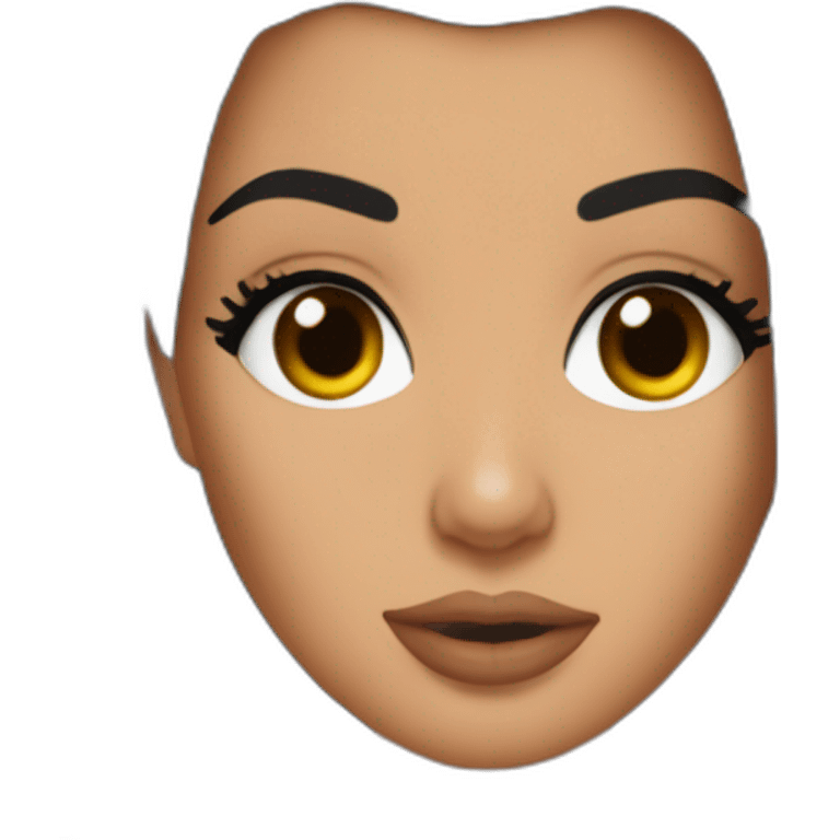 Kourtney Kardashian emoji