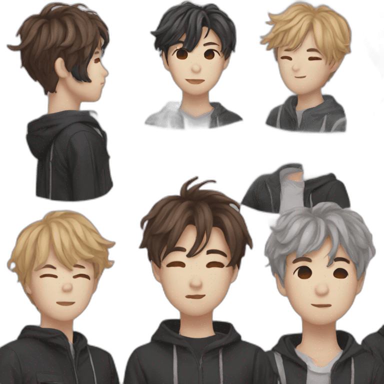 V-bts emoji