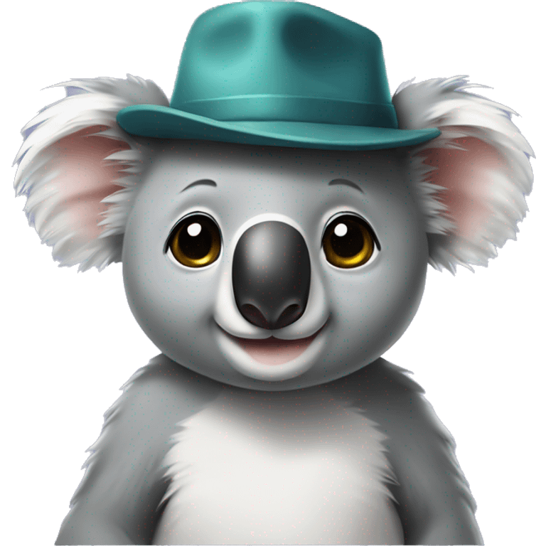 Koala with a hat  emoji