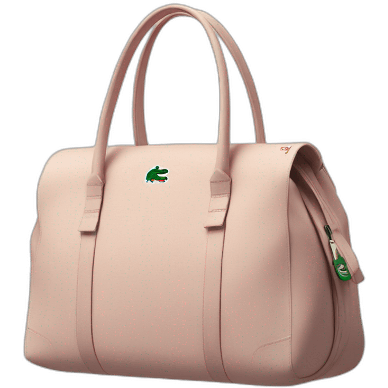 Lacoste bag giro emoji