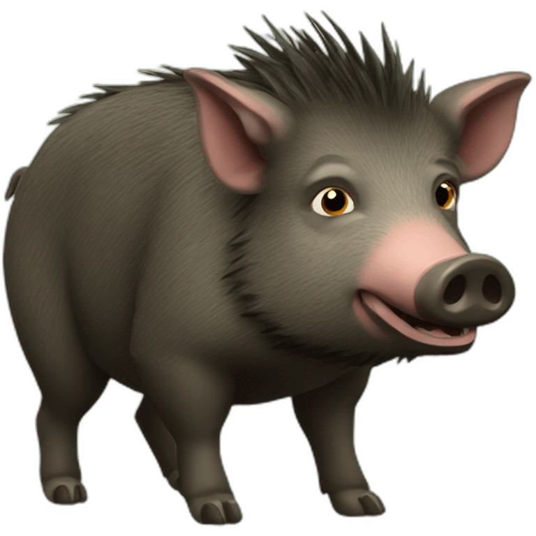 Wild boar emoji