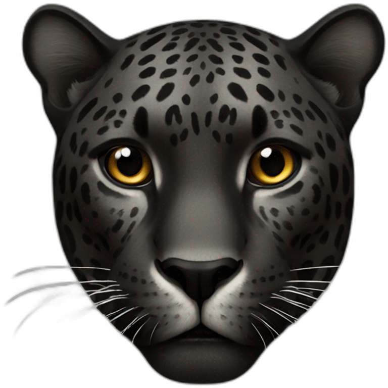 Black jaguar emoji