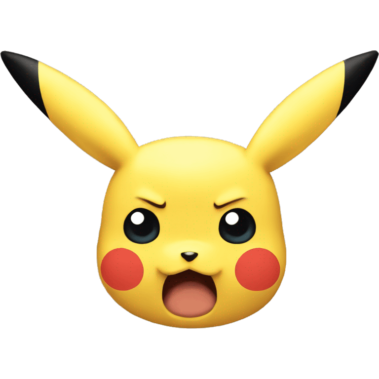 pikachu sad face  emoji