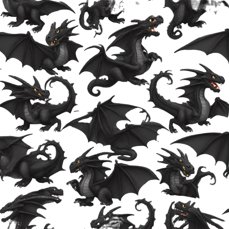 Black Dragon emoji