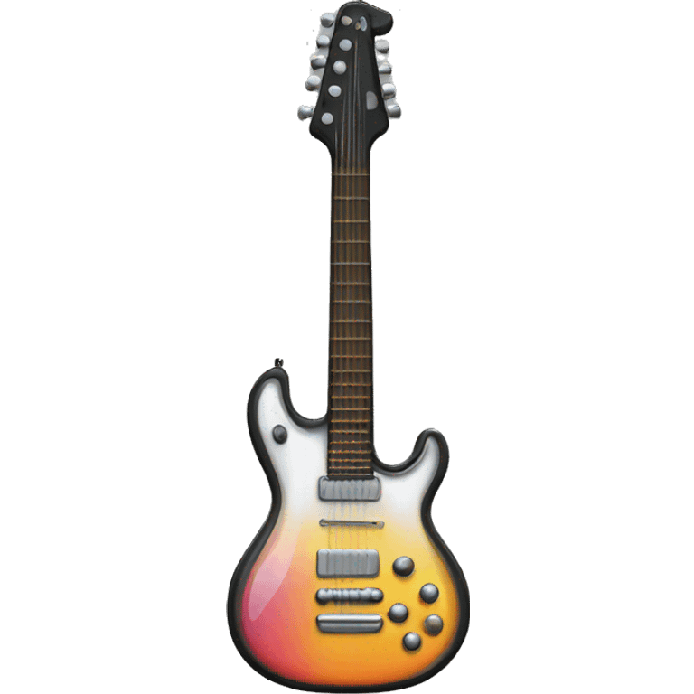 Electronic guitar emoji