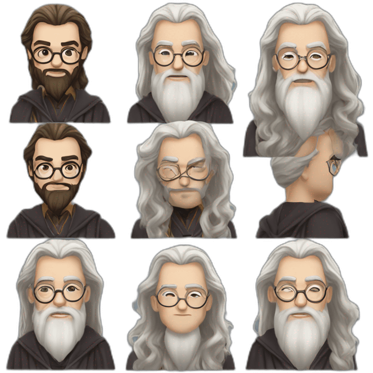 Sexy Dumbledore harry potter emoji