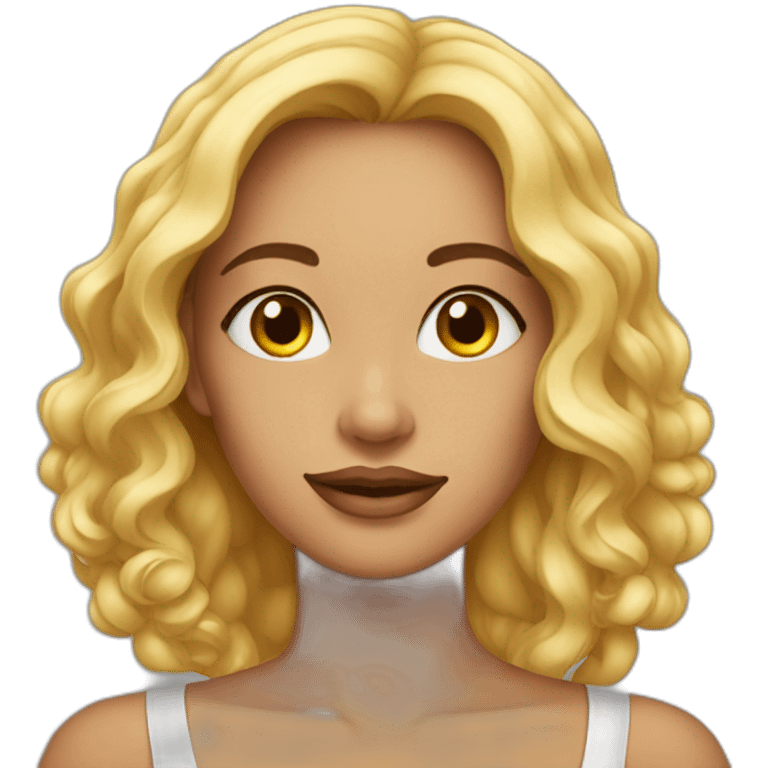 Beautiful woman emoji