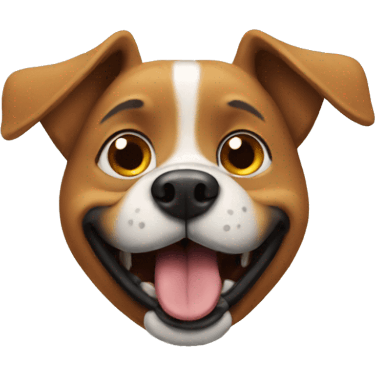 Funny dog  emoji