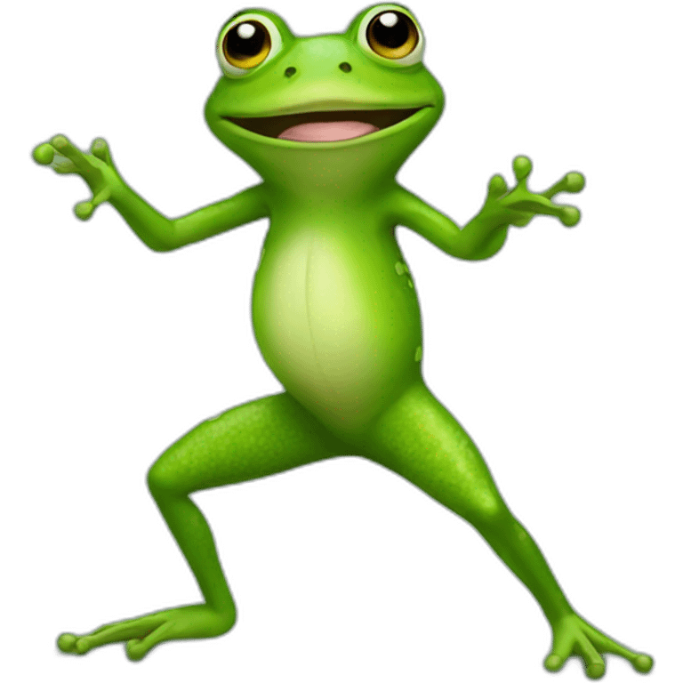 frog dancing emoji