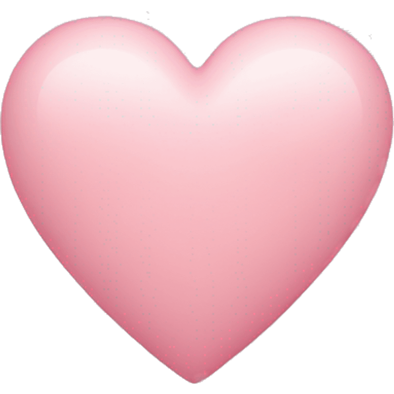 light pink heart emoji