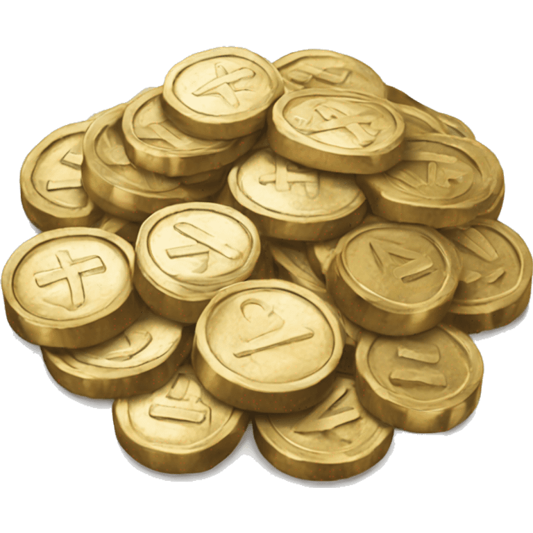 a pile of coins emoji