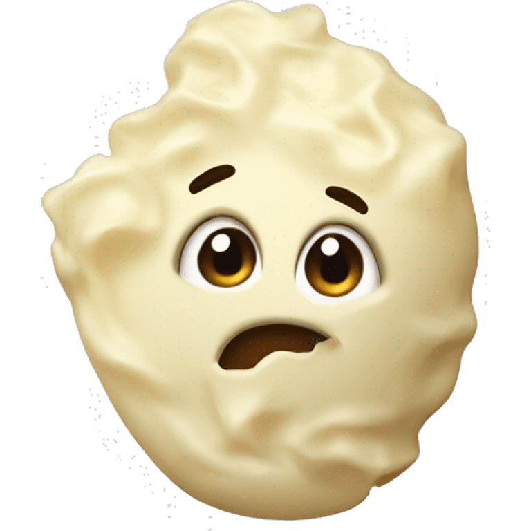 Mashed potatoes emoji