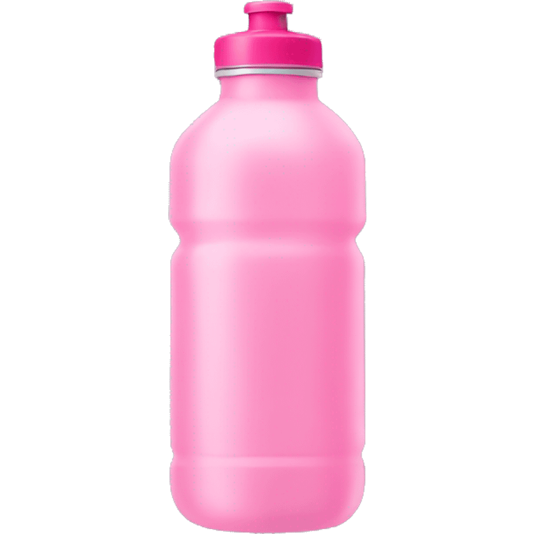 Pink water bottle emoji