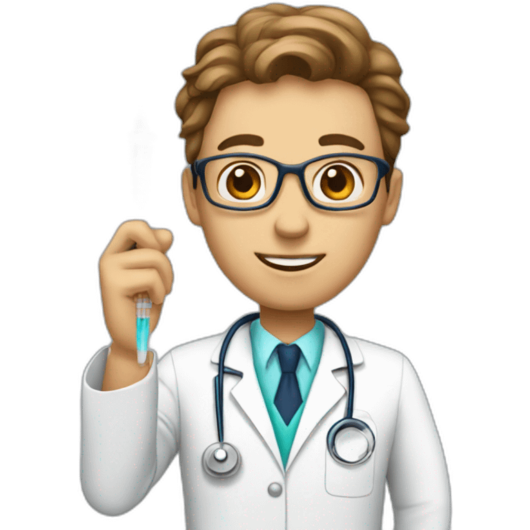 doctor with syringe emoji