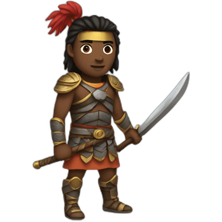 warrior emoji