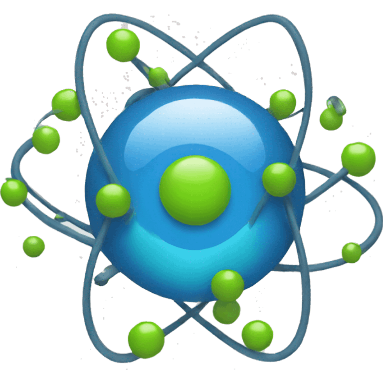 peaceful nuclear atom emoji