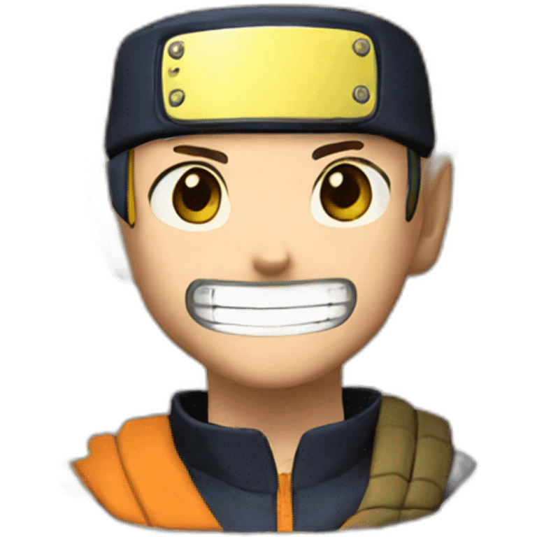 Naruto happy emoji