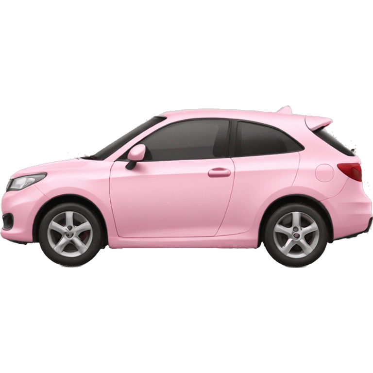 light pink car emoji