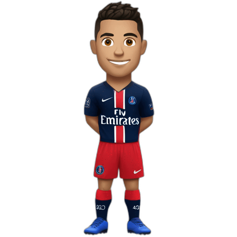 Cristiano RONALDO au psg emoji