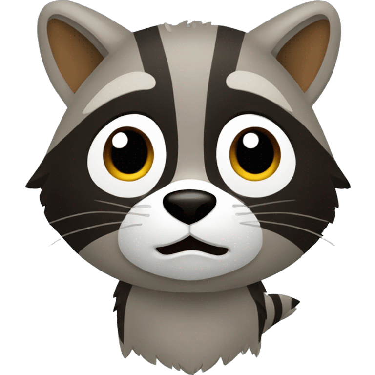 raccoon Full stack developer emoji