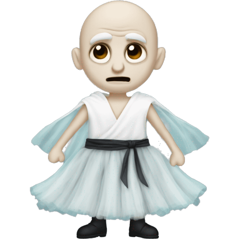 Voldemort wearing a tutu  emoji