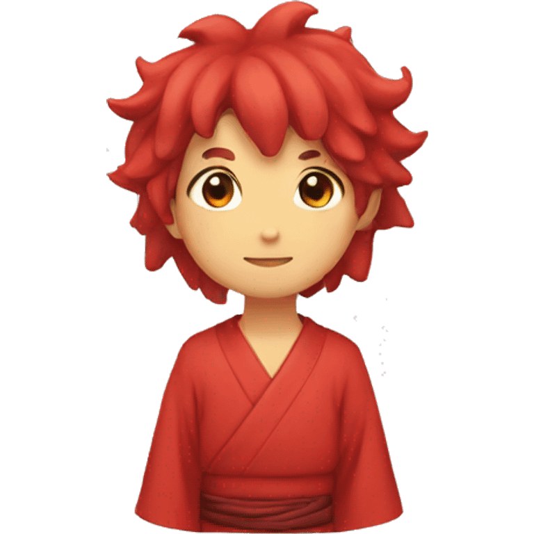 red color shiztsu emoji