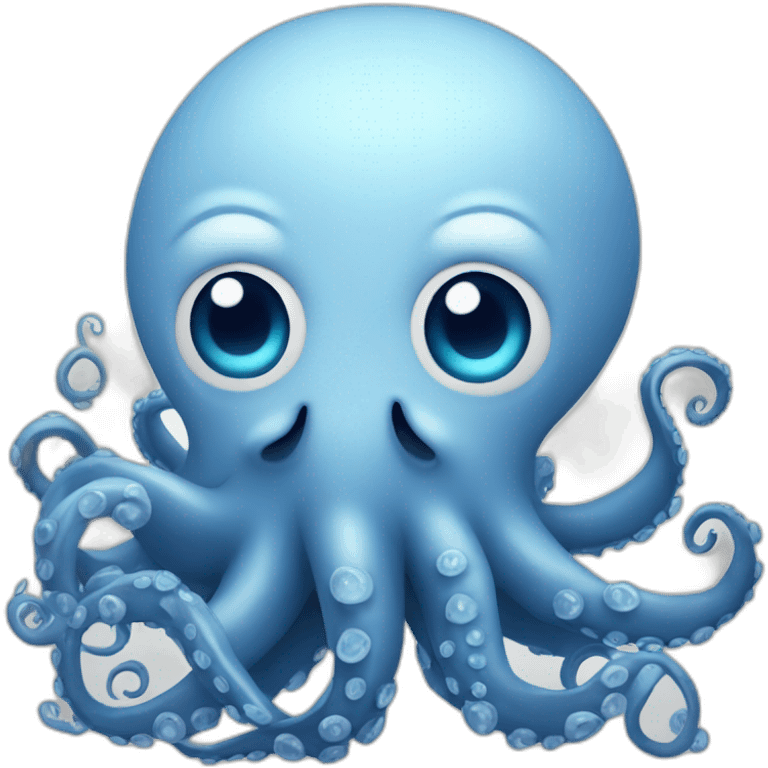 octopus blue emoji