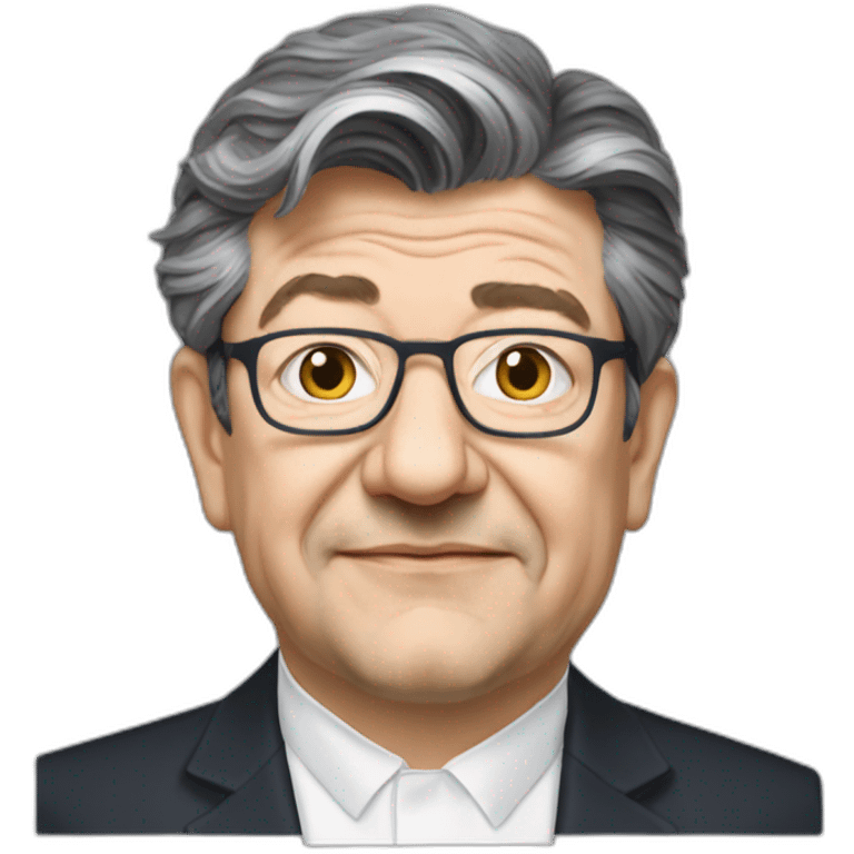 Jean luc mélanchon clow emoji