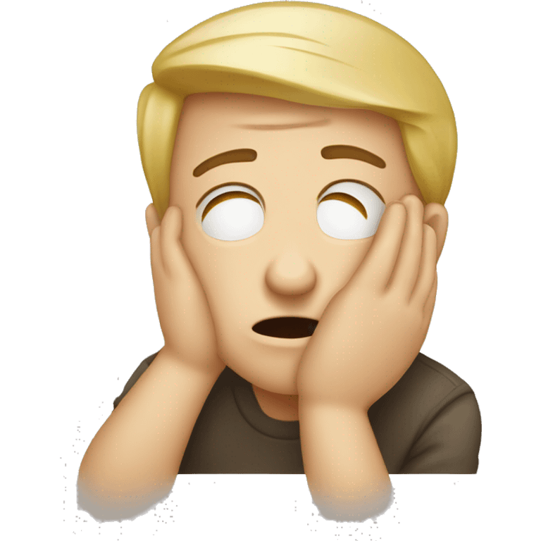 Person who is facepalming emoji