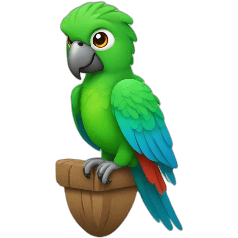 parrot developer emoji